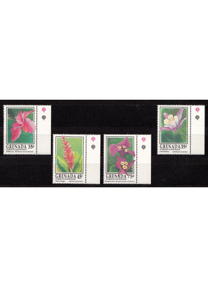 GRENADA GRENADINES francobolli serie completa nuova Yvert e Tellier 1464/7